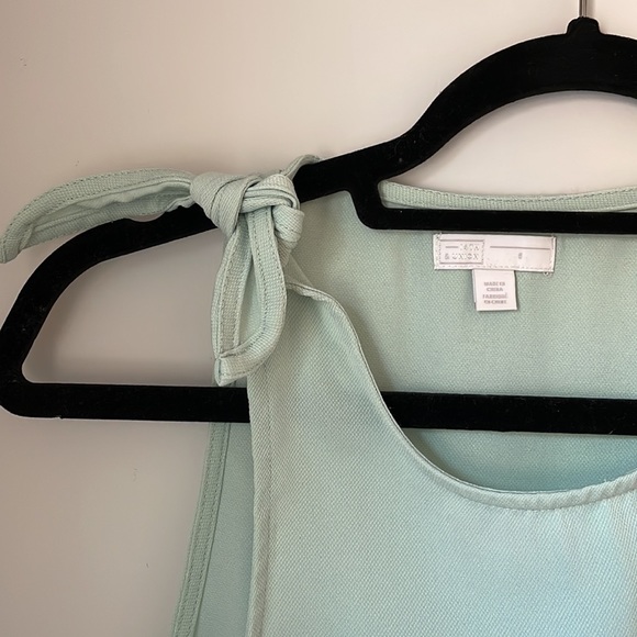 Mint green tank top from Nordstrom Rack. - Picture 2 of 4